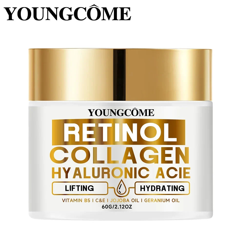 YOUNGCOME Retinol Face Cream – Collagen & Hyaluronic Acid