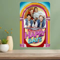 Happy Days Metal TV Show Poster Sign – Retro Wall Art