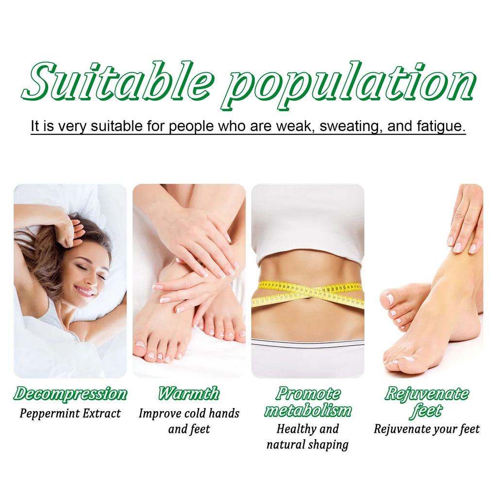 10-Pack Herbal Fizzy Foot Soak Tablets | Spa Foot Bath
