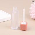 5ml Square Refillable Lip Gloss Tube with Brush Wand | DIY