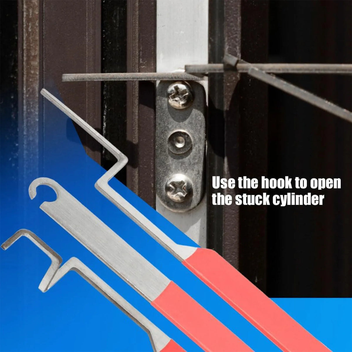 3-Piece Stuck Window Opening Tool Kit | Stainless Steel