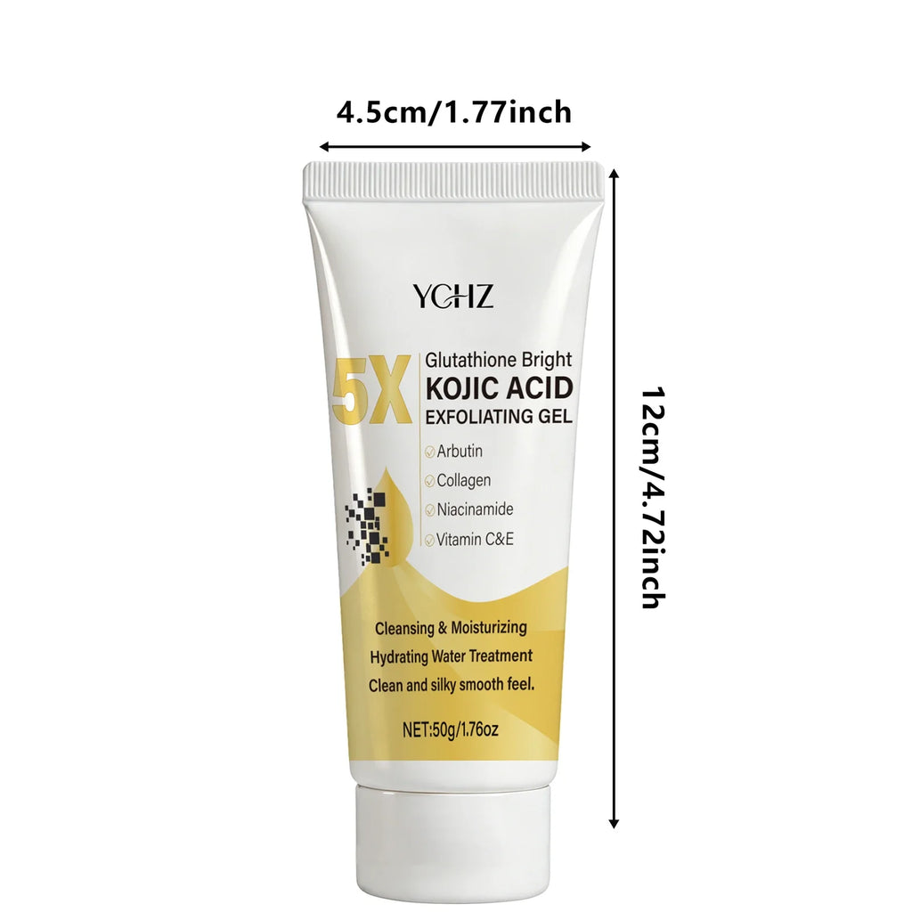 Kojic Acid Exfoliating Gel – Brighten, Even Tone & Moisturize