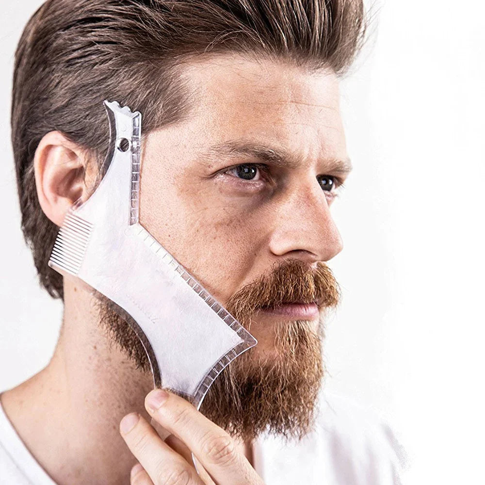 Beard Styling Comb & Trimming Template | Sideburns & Jawline