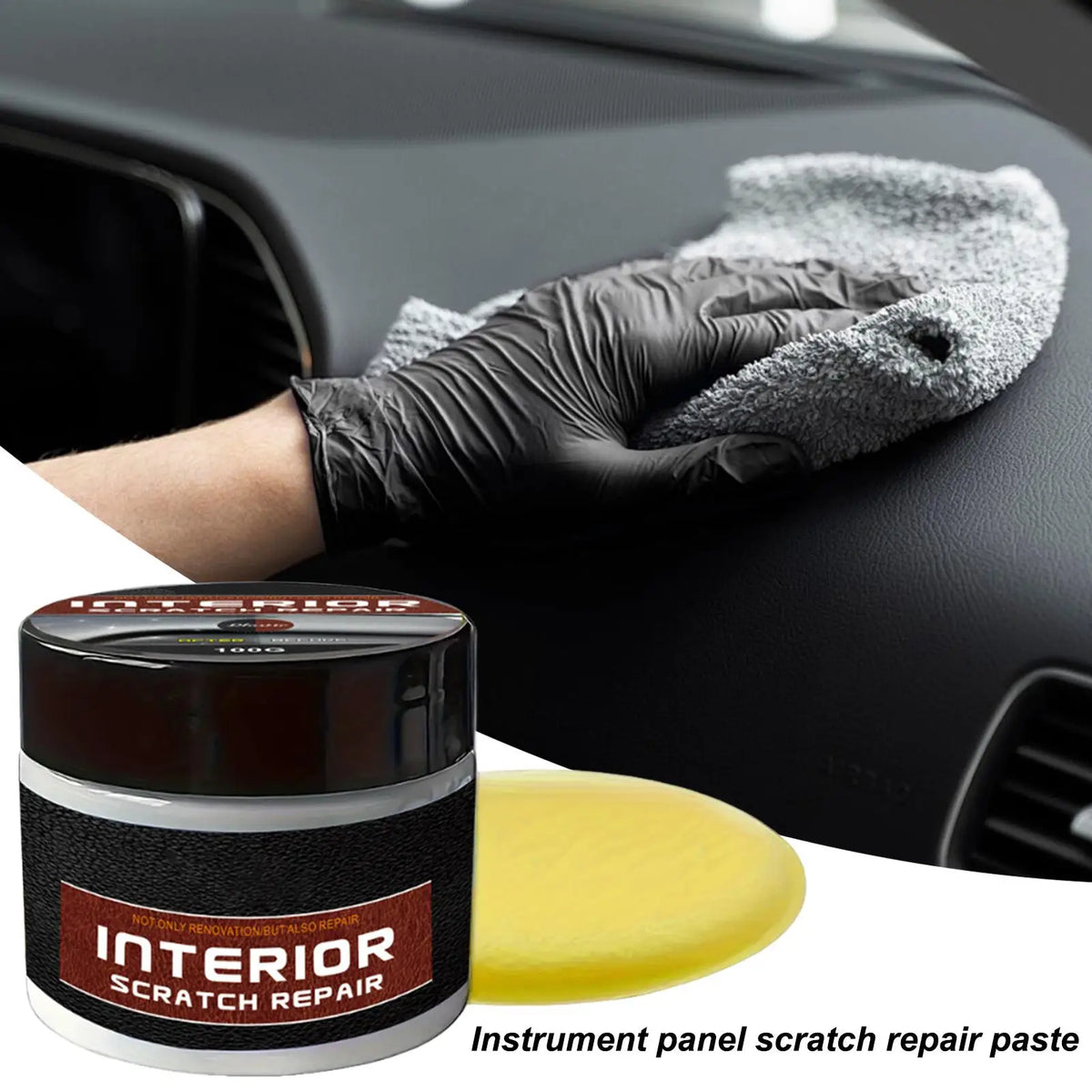 Car Dashboard Scratch Repair Paste 100g | UV Protection Wax