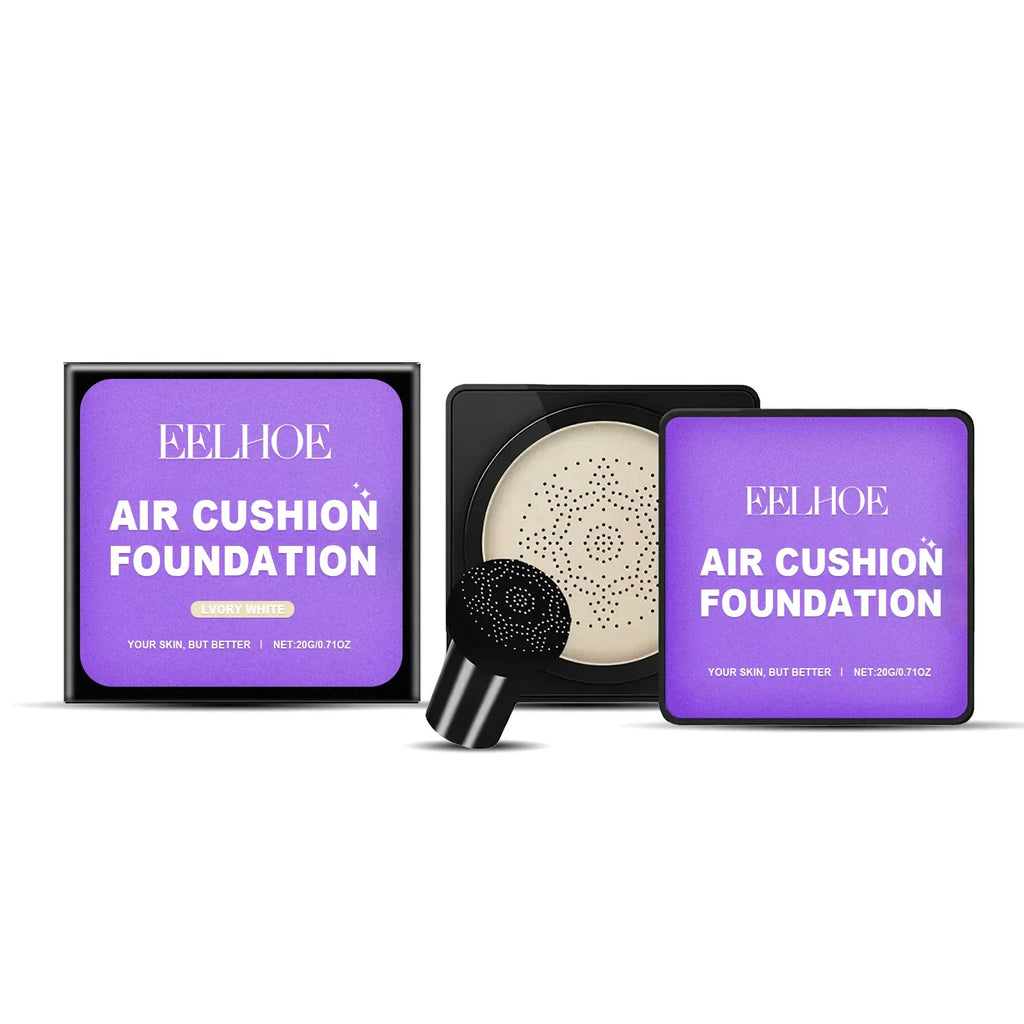 EELHOE Mushroom Head Air Cushion Foundation – Full Coverage