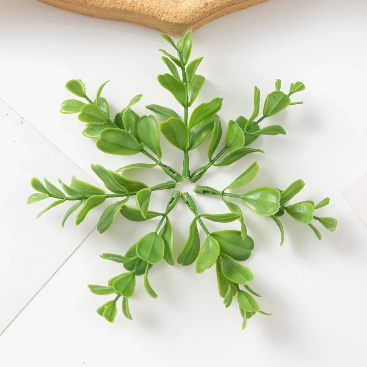 Artificial Leaf Stems 50–100pcs | Wedding & Home Wall Decor