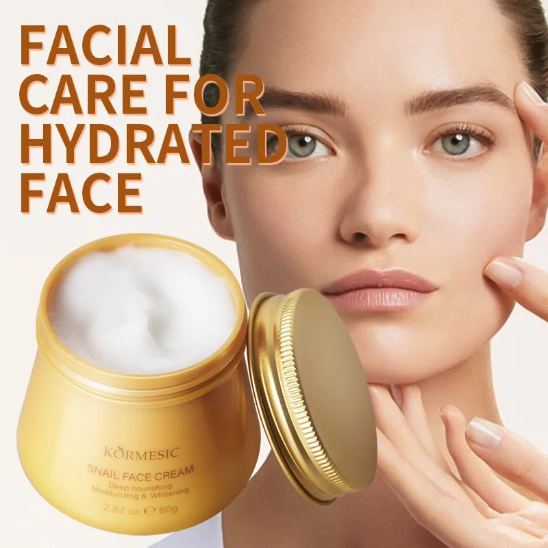 Snail Collagen Face Cream – Firming & Brightening Korean Skincare