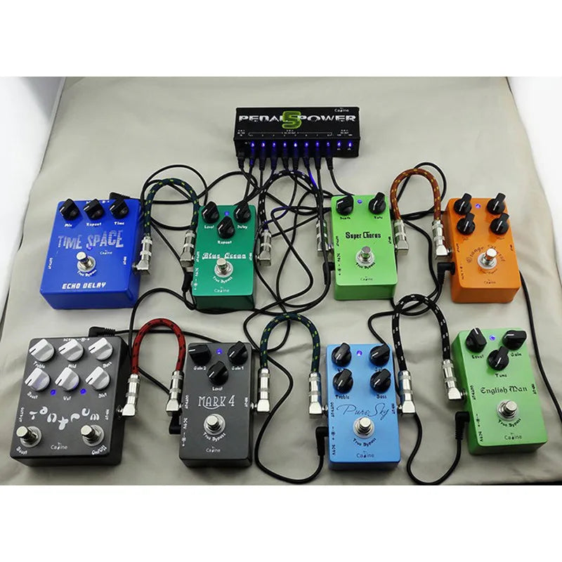 Caline CP-05 Guitar Effect Pedal Power Supply EU US AU UK Plug 10