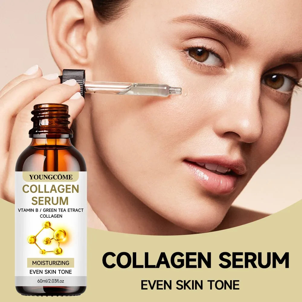 YOUNGCOME Collagen Serum Vitamin B Green Tea Extract Hydrating Face