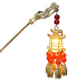 Luminous Tassel Hair Sticks | Chinese Style Chignon Chopsticks