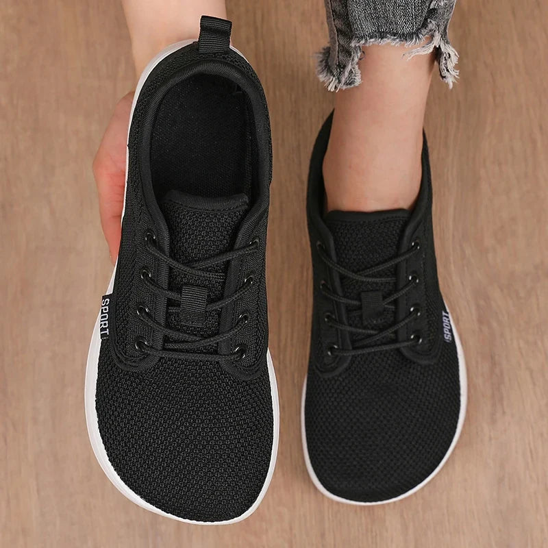 ZULIWAGN Wide Fit Women's Indoor Training Sneakers Anti-Slip