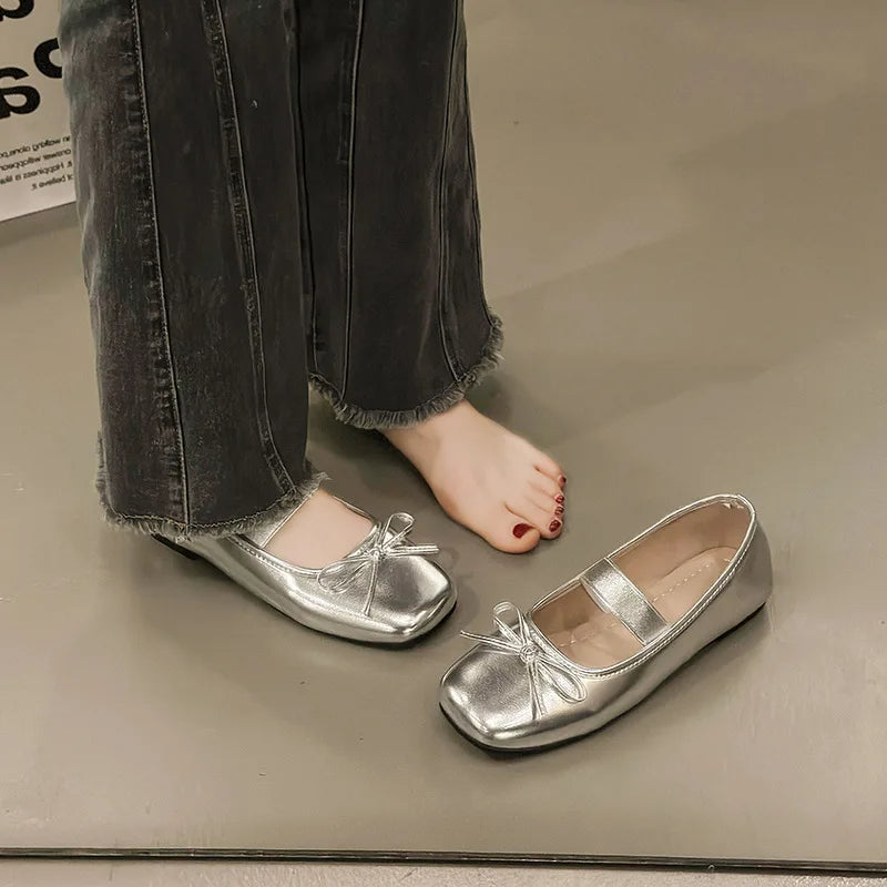 Women's Slip-On Ballet Flats – Vintage Mary Jane Flat Shoes