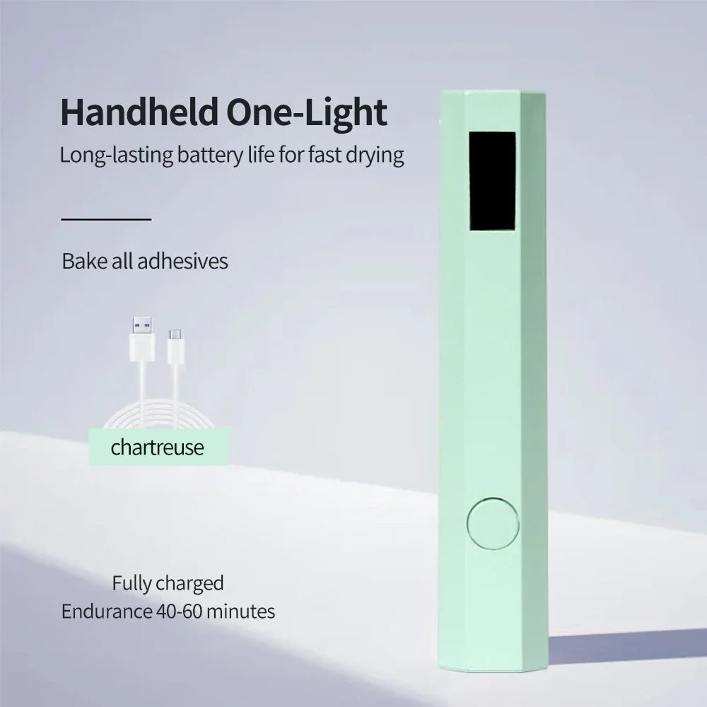 Mini UV LED Nail Lamp | Portable Rechargeable Gel Dryer