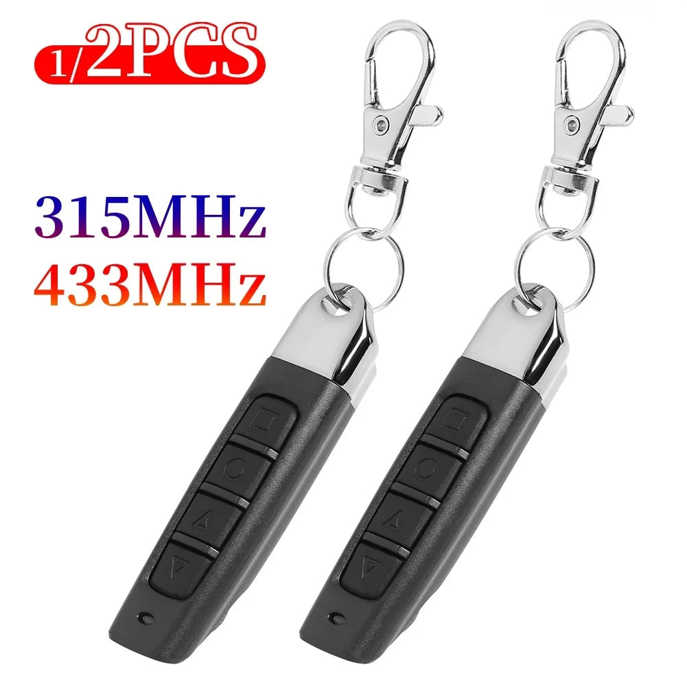 1 315 433MHZ Copy Remote Control Auto 4 Channe Code Garage Gate Door