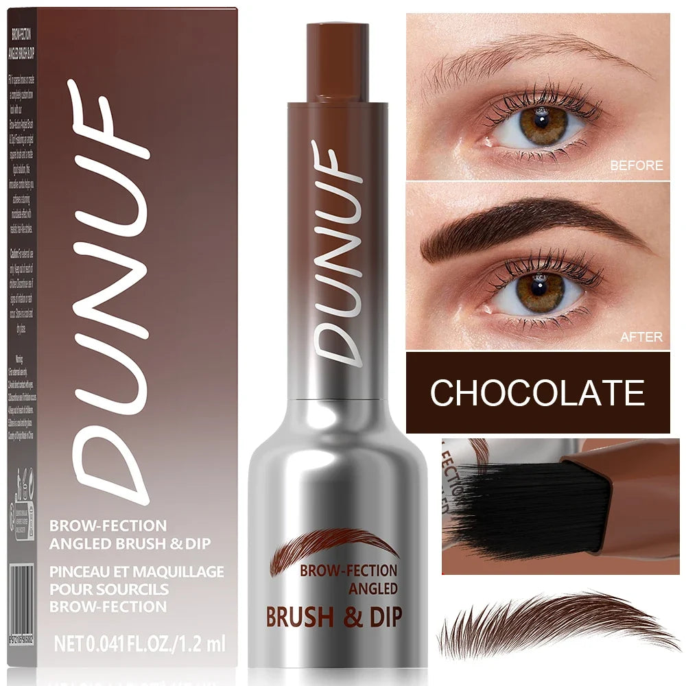 DUNUF 3D Waterproof Eyebrow Pencil – Anti-Smudge Cream