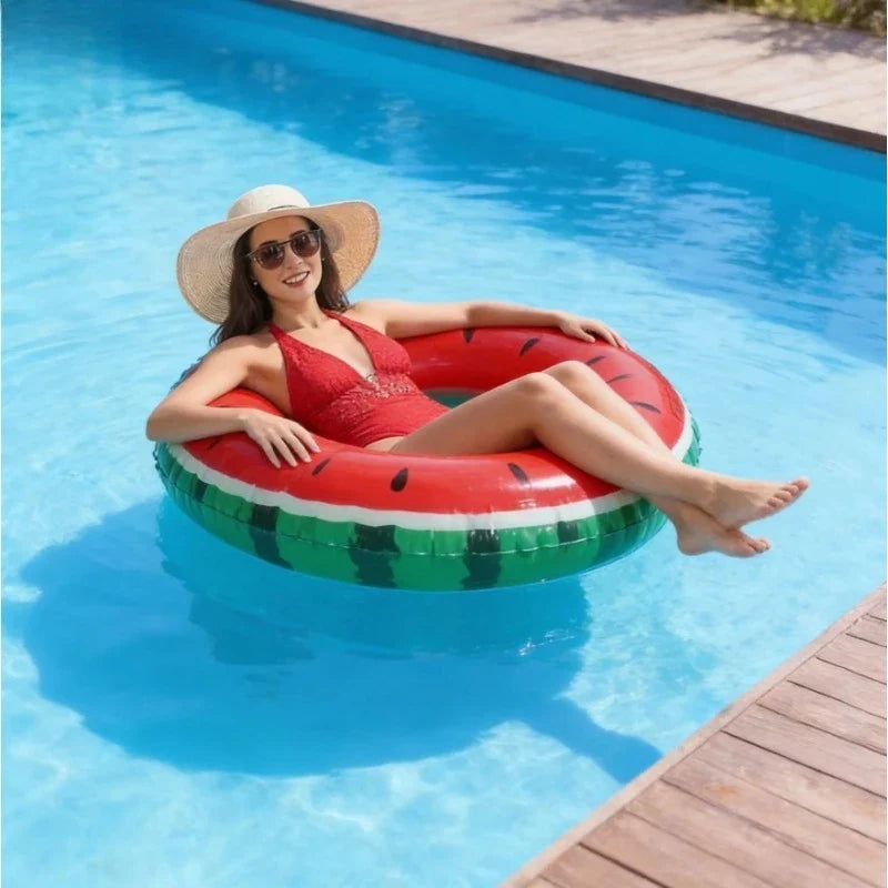 Fruit-Shaped Swimming Ring for Adults | Fun Pool Float