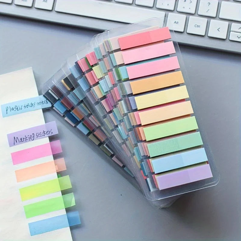 800 PET Translucent Index Tabs – 10 Colors for Organization