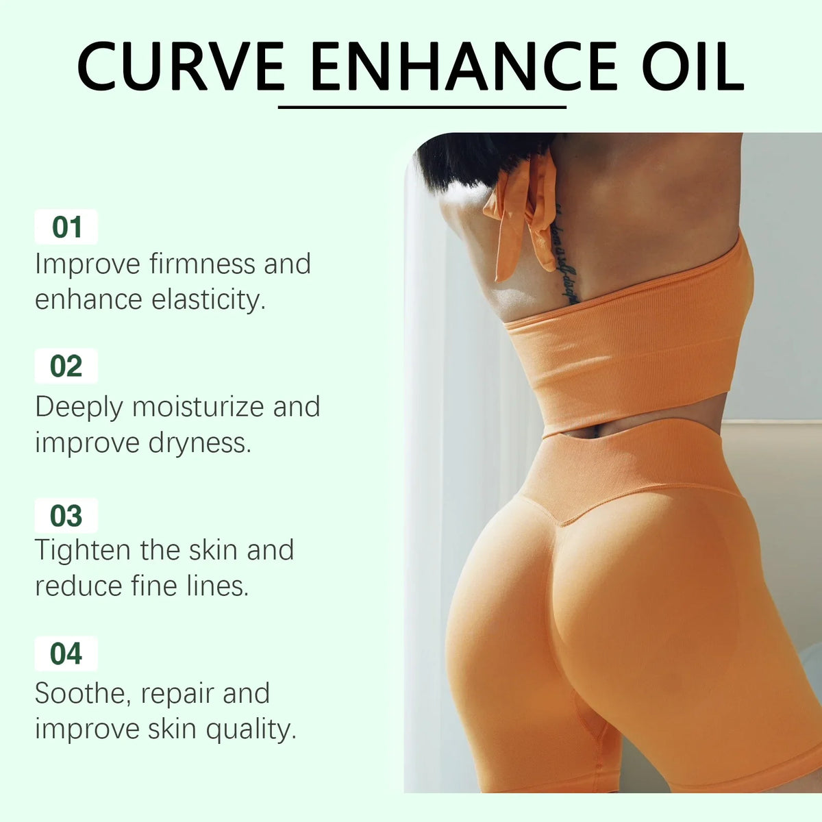 OceAura Hip Firming & Lifting Essence Oil – Butt Enhancer 30ml