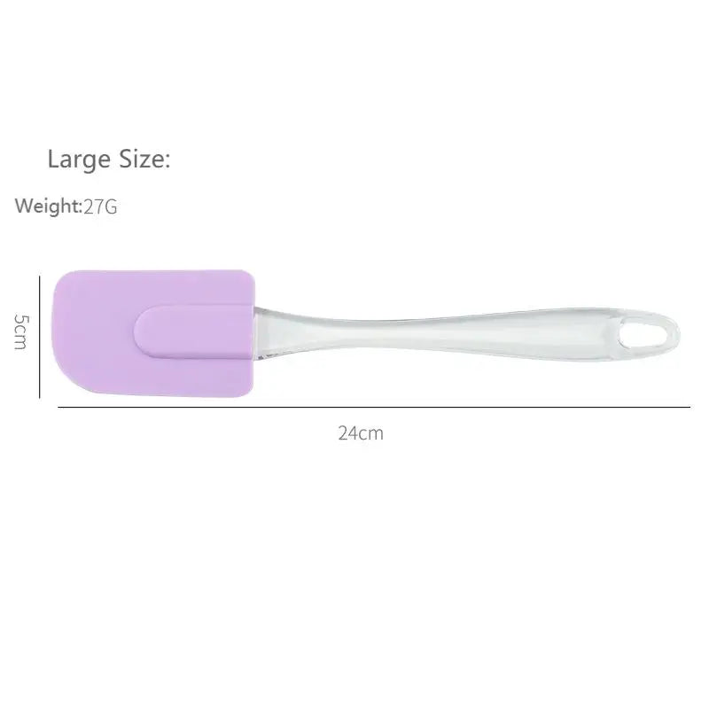 Non-Stick Silicone Spatula – Cake, Butter & Cream Scraper
