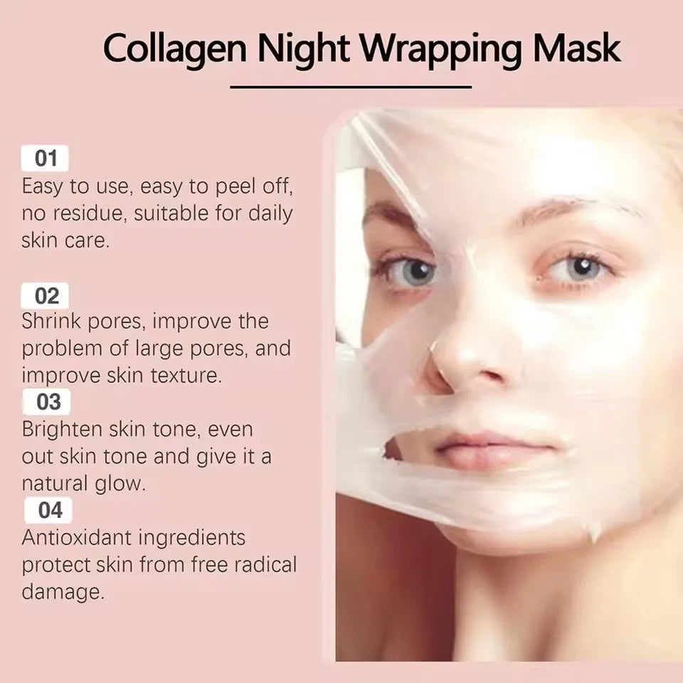 LGRAMER Collagen Peel-Off Overnight Face Mask – Korean Skincare