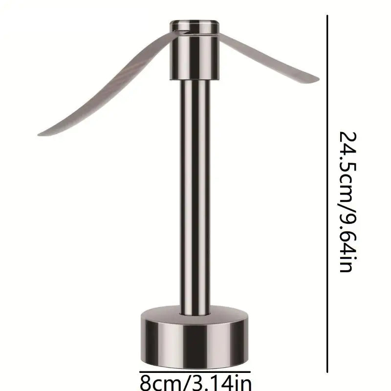 Stainless Steel Fly Repellent Fan – Silent Battery Powered