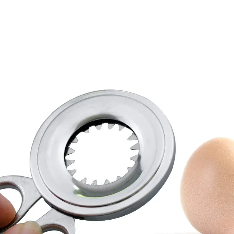 Stainless Steel Egg Scissors – Egg Shell Cutter & Opener Tool
