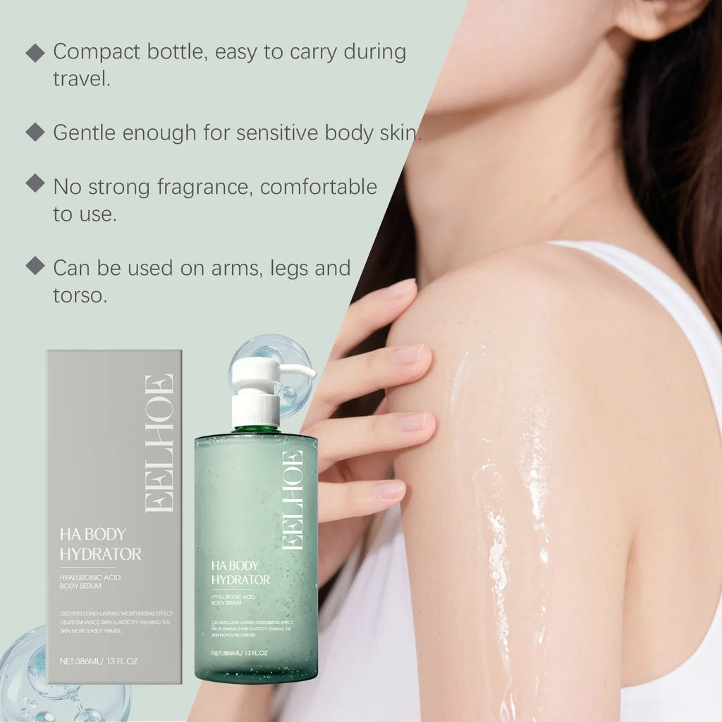 Eelhoe Hyaluronic Acid Body Serum – Firming & Moisturizing 386ml