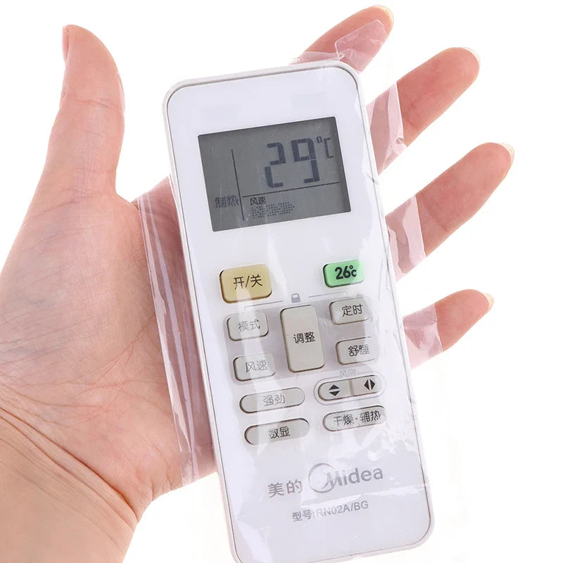Transparent Shrink Film Bags Dustproof Protective Cover TV Remote