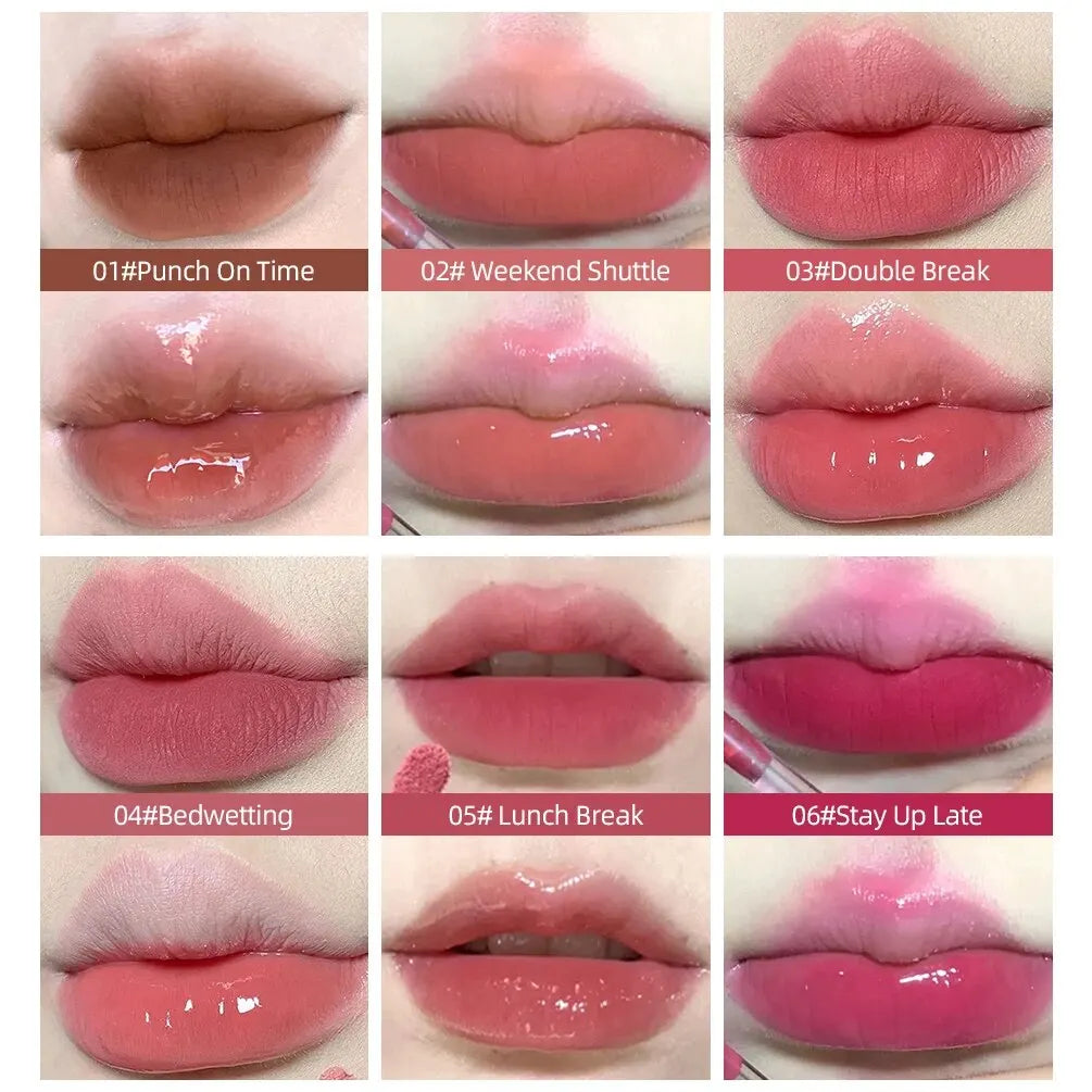 CACE Double Head Lip Gloss & Matte Lip Glaze | Waterproof