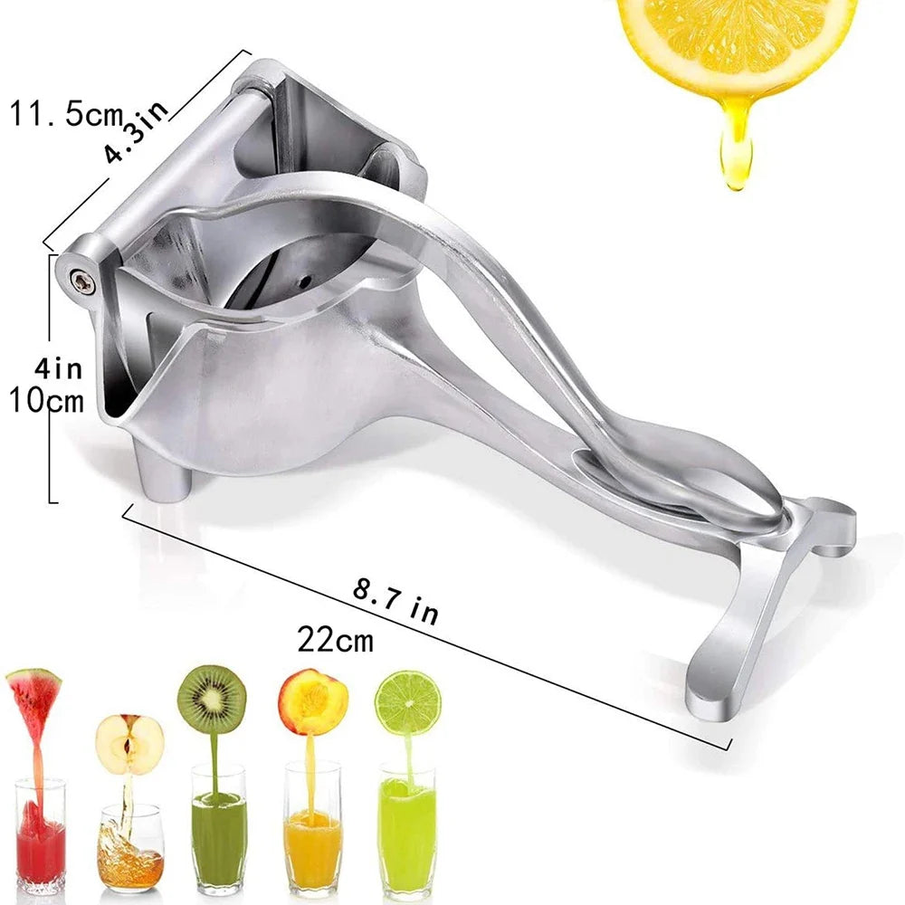 Aluminum Alloy Manual Hand Press Juicer – Citrus & Pomegranate