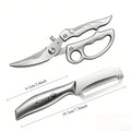 PLYS Heavy-Duty Kitchen Shears with Spring-Loaded Ejector