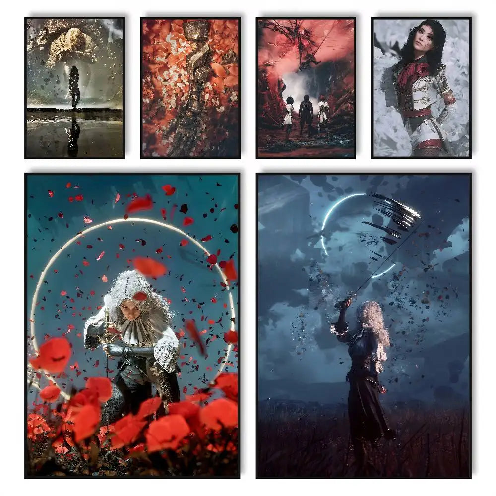 Clair Obscur Expedition 33 HD Self-Adhesive Waterproof Poster