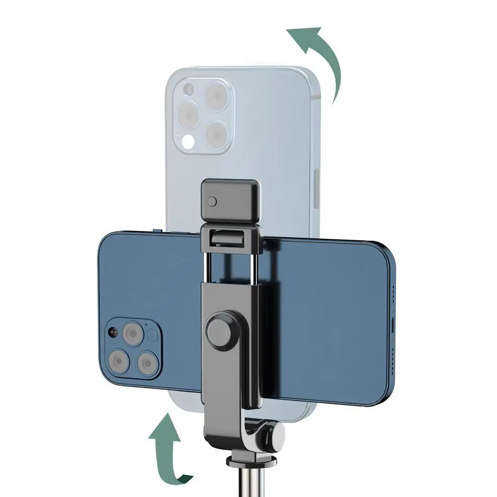 Extendable Selfie Stick Tripod with Wireless Remote & Fill Light