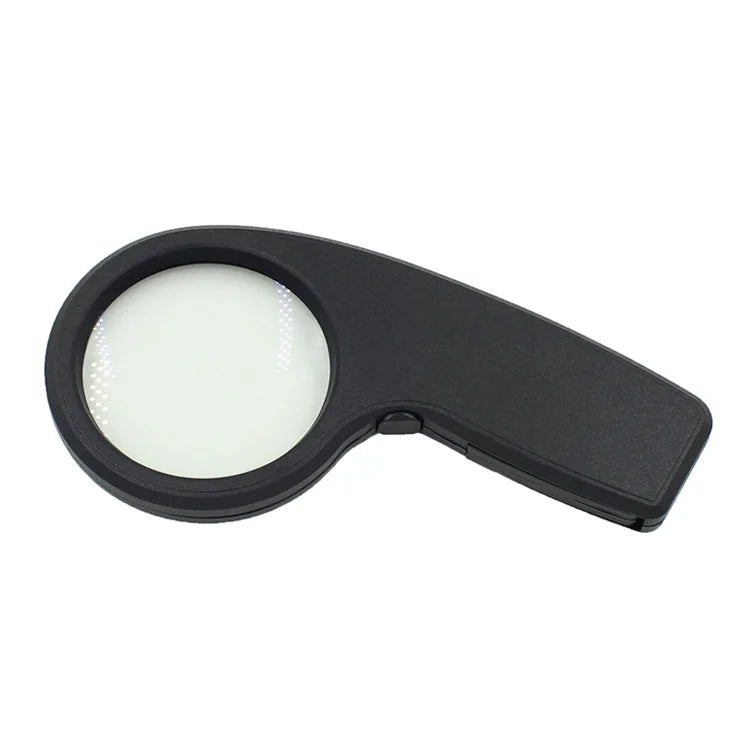 4X LED Loupe Magnifying Glass – 50mm Pocket Jewelry Magnifier