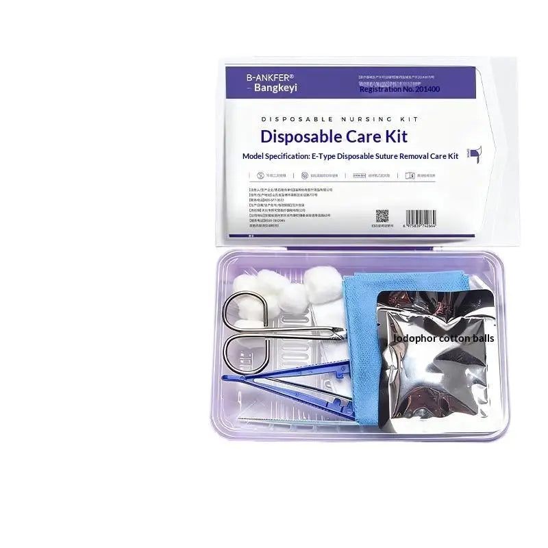 Sterile Disposable Wound Care & Dressing Kit – Single Use