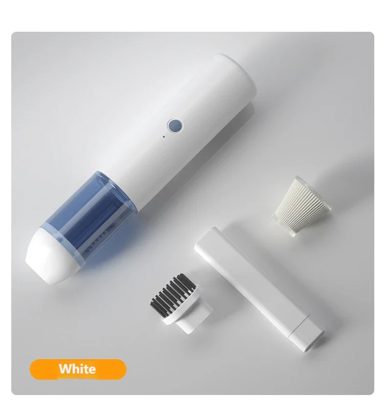 HOMEFISH Cordless Handheld Mini Vacuum – Car & Home Cleaner