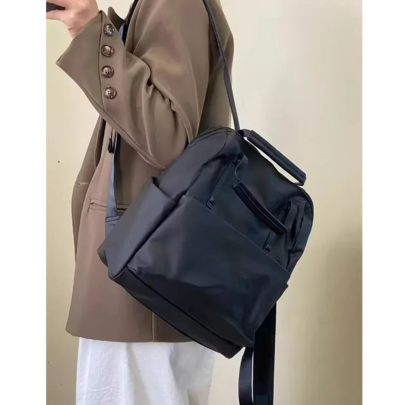 Waterproof Nylon Backpack – Lightweight Travel & Commuter Bag