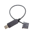 USB to 4-Pin PWM 5V–12V Boost Cable for PC Cooling Fans