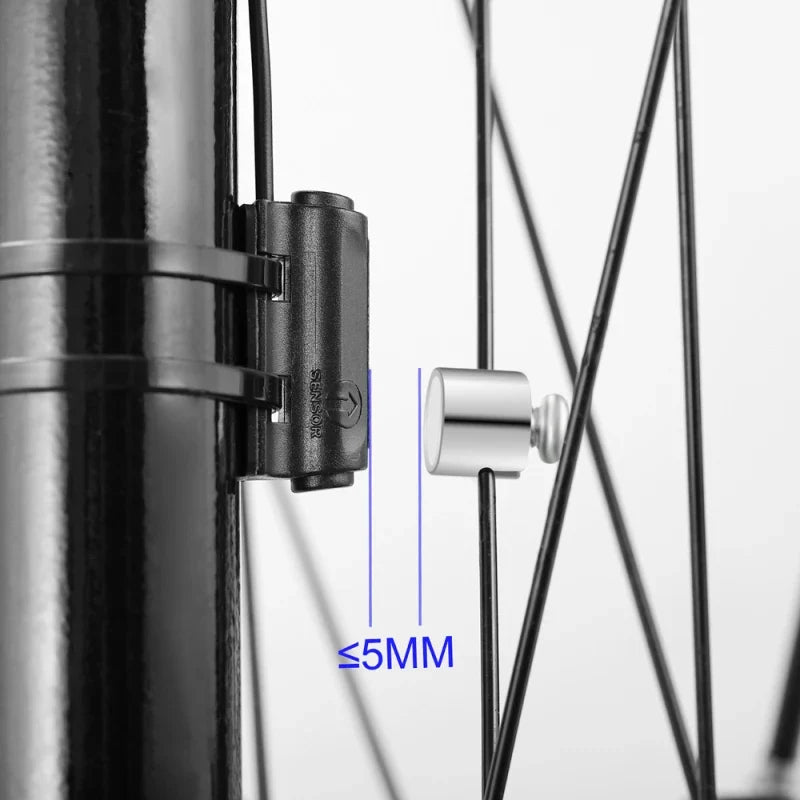 Wired Bike Computer Speedometer – Touchscreen & Backlight