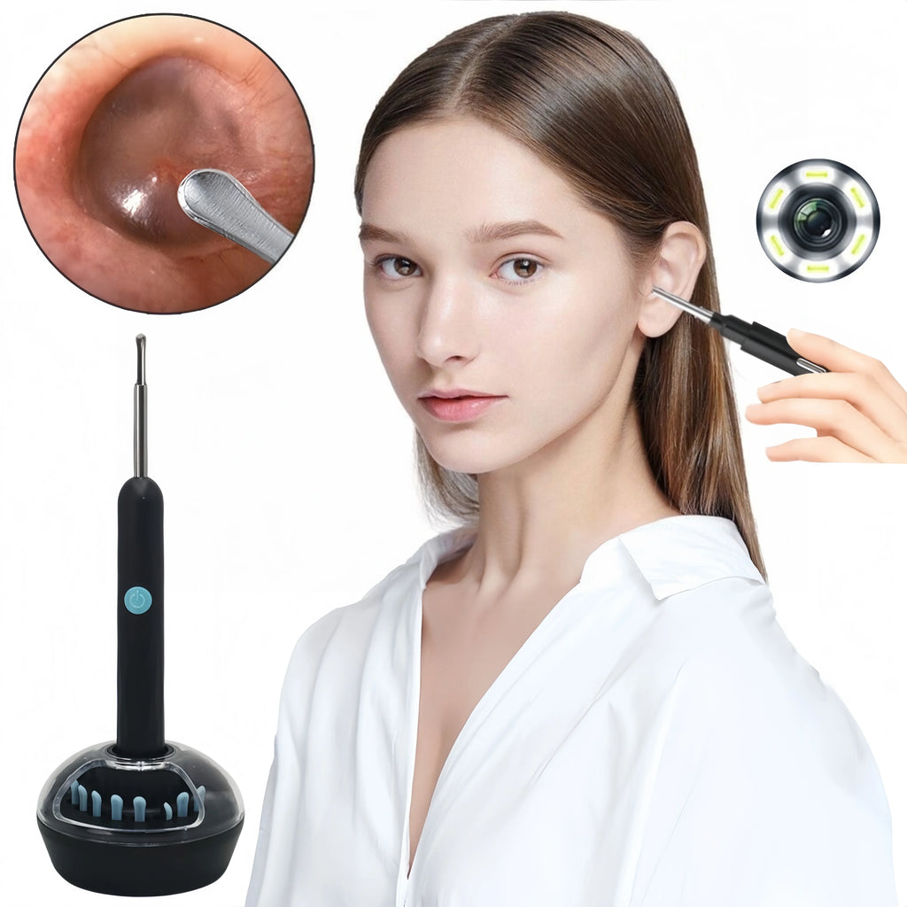 Visual Ear Wax Cleaner with HD Camera & LED Light | Ear Care Kit