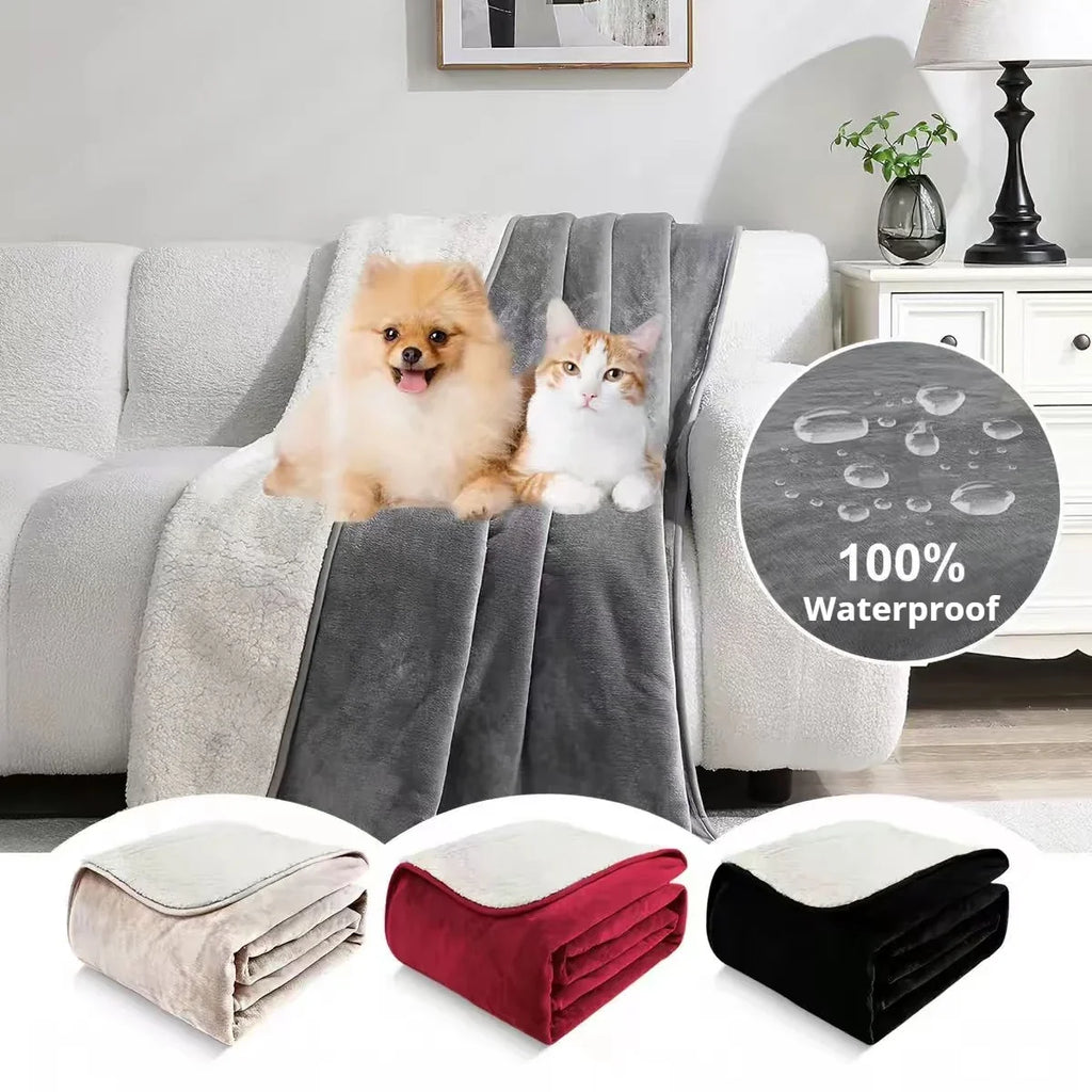 Waterproof Pet Blanket – Couch & Furniture Protector for Dogs