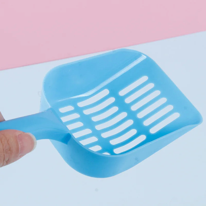Cat Litter Scoop – Ergonomic Handle Sifting Plastic Shovel