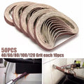 Sanding Belt 40-120 Grits 10x330mm Sanders File Sander Angle Grinder