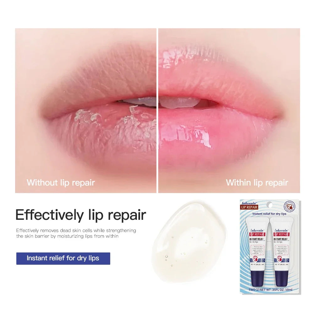 Lot Lip Repair Gel Moisturizing Instant Relief Dry Lips Liquid Balm