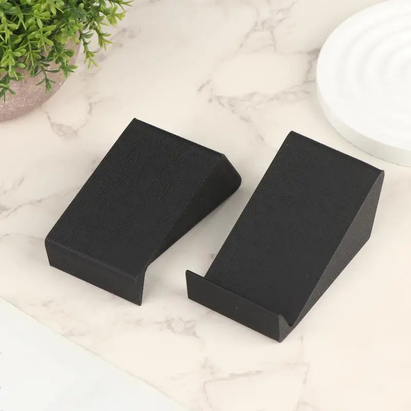 Adjustable Speaker Stand Feet 2-Pack | Non-Slip, Height & Angle