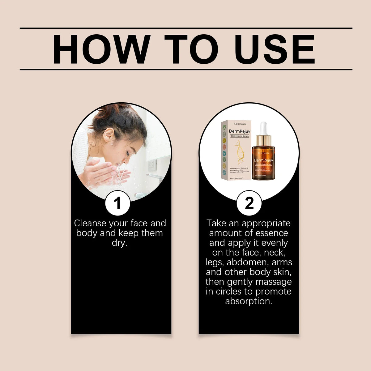 West Month Skin Firming Serum – Anti-Aging Facial Essence