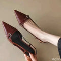 Women's Pointed Toe Stiletto Sandals – Retro Fairy Style Heels