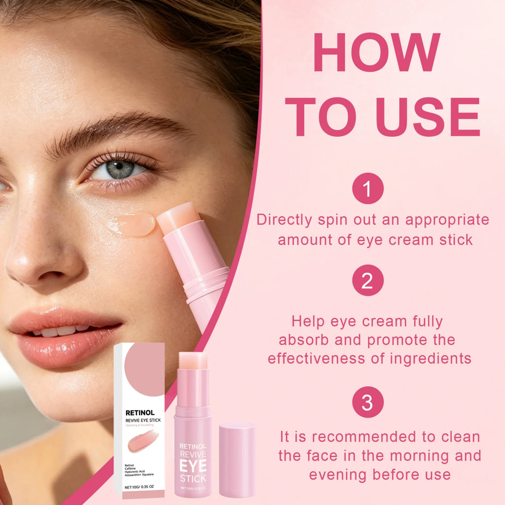Retinol Eye Cream Stick – Dark Circles, Bags & Fine Lines