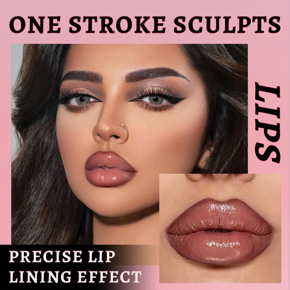 QiBest Matte Liquid Lip Liner – Waterproof Contour Pen