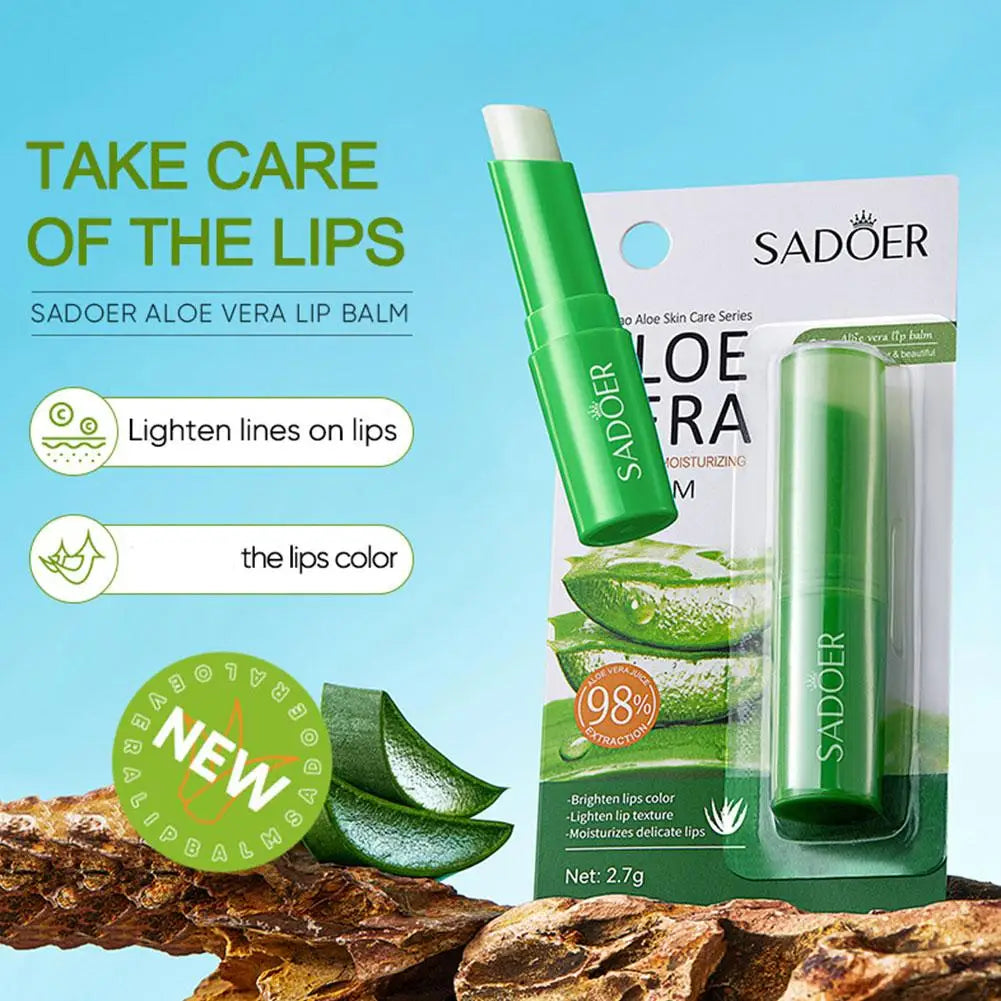 Aloe Vera Vitamin Lip Balm – Moisturizing & Protective 2.7g